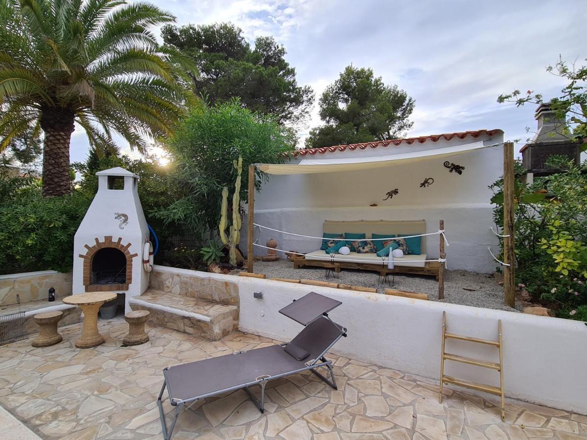 Private Villa Mit Eigenem Pool Unter Palmen Cala Llena Εξωτερικό φωτογραφία